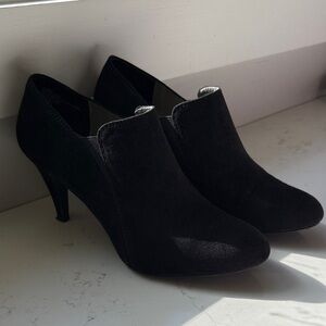 Nine West Black Heeled Boots